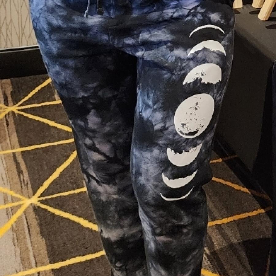 Black moonphase pants