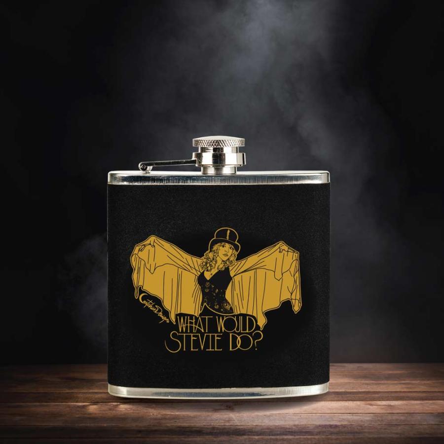 wwsd black velvet flask